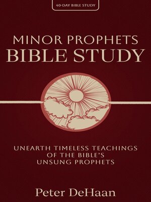 cover image of Minor Prophets Bible Study